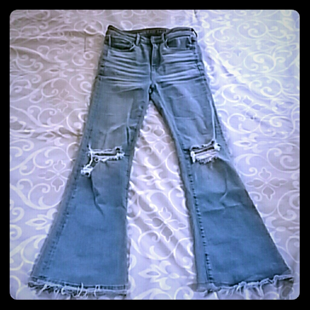 American eagle high rise flare